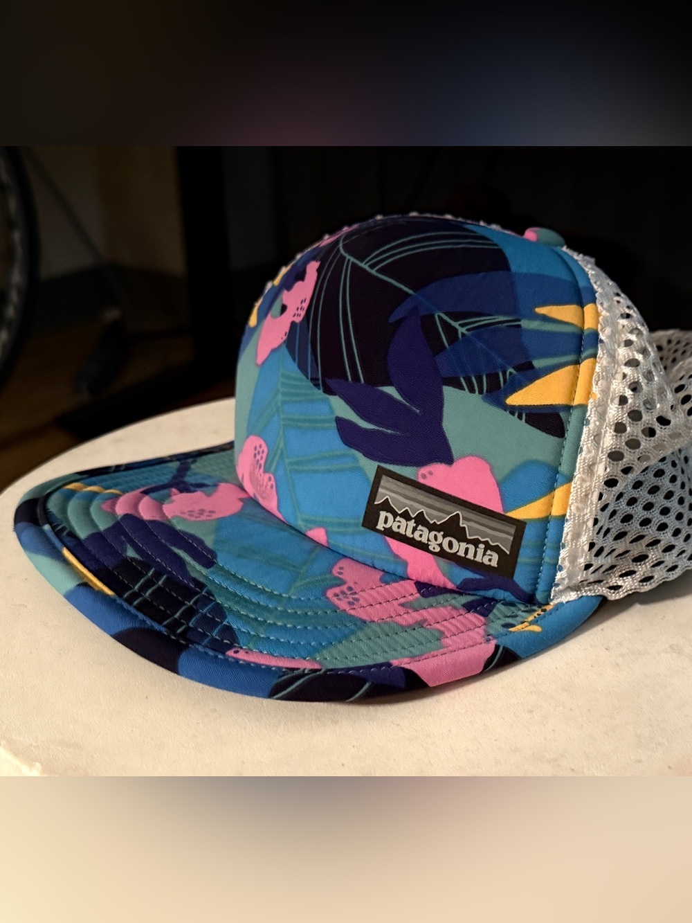 Patagonia NEON Floral Duckbill Trucker